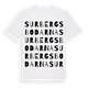 Surbergsbodarna ordlek t-shirt