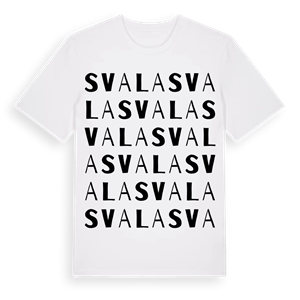 Svala ordlek t-shirt – ekologisk bomull t-shirt från Pinshirt