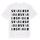 Svanbo ordlek t-shirt