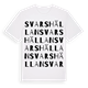 Svarshällan ordlek t-shirt