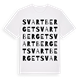 Svartberget ordlek t-shirt