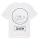 White t-shirt med Svartby t-shirt
