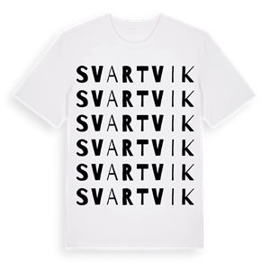 Svartvik ordlek t-shirt – ekologisk bomull t-shirt från Pinshirt