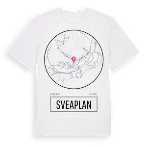 Sveaplan t-shirt – ekologisk bomull t-shirt från Pinshirt