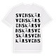 Svenskär ordlek t-shirt