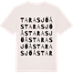 Vintage White t-shirt med Tarasjöås ordlek t-shirt