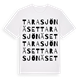 Tarasjönäset ordlek t-shirt
