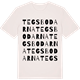 Vintage White t-shirt med Tegsbodarna ordlek t-shirt