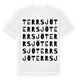 Terrsjö ordlek t-shirt