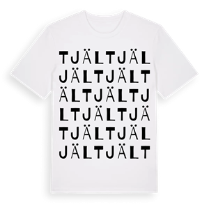 Tjäl ordlek t-shirt – ekologisk bomull t-shirt från Pinshirt