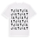 Tjäl ordlek t-shirt