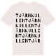 Vintage White t-shirt med Tjärnkullen ordlek t-shirt