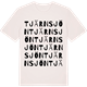 Vintage White t-shirt med Tjärnsjön ordlek t-shirt