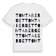 Tomtaberget ordlek t-shirt