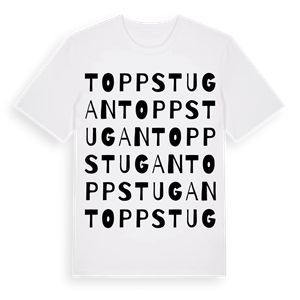 Toppstugan ordlek t-shirt – ekologisk bomull t-shirt från Pinshirt