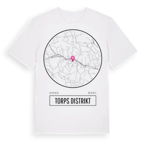 Torps Distrikt t-shirt – ekologisk bomull t-shirt från Pinshirt