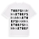 Torpshammar ordlek t-shirt