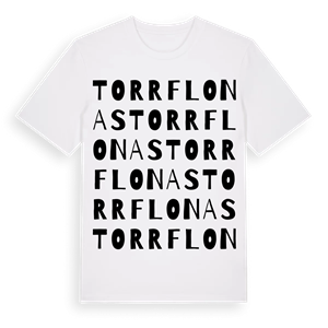 Torrflonas ordlek t-shirt – ekologisk bomull t-shirt från Pinshirt
