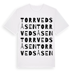 Torrvedsåsen ordlek t-shirt – ekologisk bomull t-shirt från Pinshirt