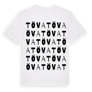 Töva ordlek t-shirt – ekologisk bomull t-shirt från Pinshirt