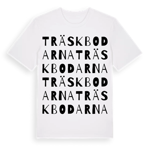 Träskbodarna ordlek t-shirt – ekologisk bomull t-shirt från Pinshirt
