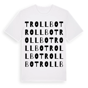 Trollbo ordlek t-shirt – ekologisk bomull t-shirt från Pinshirt