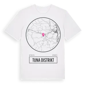 Tuna Distrikt t-shirt – ekologisk bomull t-shirt från Pinshirt