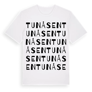 Tunåsen ordlek t-shirt – ekologisk bomull t-shirt från Pinshirt