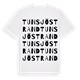 Tunsjöstrand ordlek t-shirt