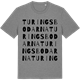 Mid Heather Gray t-shirt med Turingsbodarna ordlek t-shirt