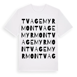 Tvagemyrmon ordlek t-shirt – ekologisk bomull t-shirt från Pinshirt