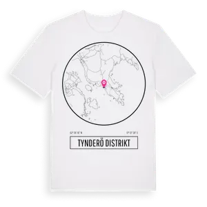 Tynderö Distrikt t-shirt – ekologisk bomull t-shirt från Pinshirt