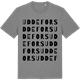 Mid Heather Gray t-shirt med Uddefors ordlek t-shirt
