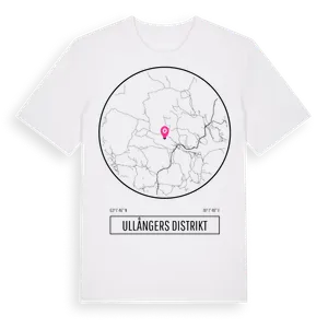 Ullångers Distrikt t-shirt – ekologisk bomull t-shirt från Pinshirt