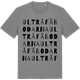Mid Heather Gray t-shirt med Ultråfäbodarna ordlek t-shirt