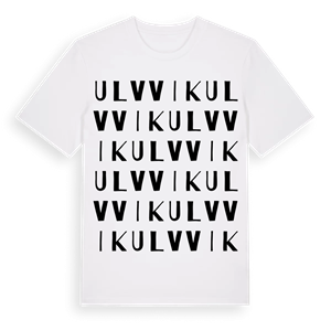 Ulvvik ordlek t-shirt – ekologisk bomull t-shirt från Pinshirt