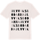 Vintage White t-shirt med Ulvviksbodarna ordlek t-shirt