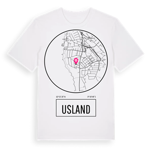Usland t-shirt – ekologisk bomull t-shirt från Pinshirt