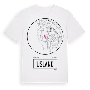 Usland t-shirt – ekologisk bomull t-shirt från Pinshirt