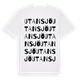 Utansjö ordlek t-shirt