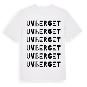 Uvberget ordlek t-shirt – ekologisk bomull t-shirt från Pinshirt