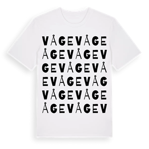 Våge ordlek t-shirt – ekologisk bomull t-shirt från Pinshirt