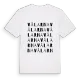 Vålarna ordlek t-shirt