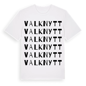 Valknytt ordlek t-shirt – ekologisk bomull t-shirt från Pinshirt