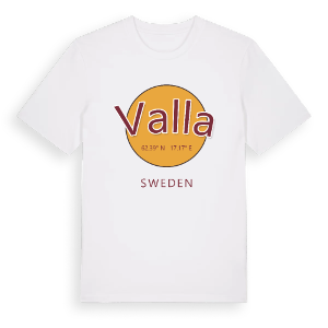 Valla cirkel t-shirt – ekologisk bomull t-shirt från Pinshirt