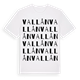 Vallån ordlek t-shirt