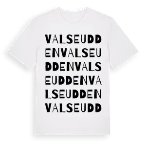 Valseudden ordlek t-shirt – ekologisk bomull t-shirt från Pinshirt