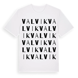Valvik ordlek t-shirt – ekologisk bomull t-shirt från Pinshirt