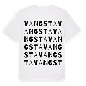 Vangsta ordlek t-shirt – ekologisk bomull t-shirt från Pinshirt