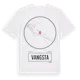 White t-shirt med Vangsta t-shirt